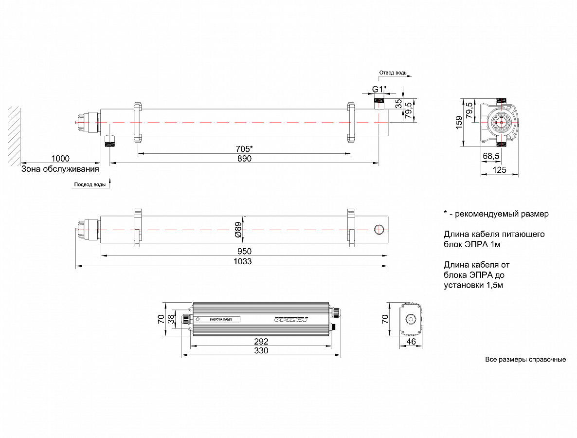 UV-TECH УОВ-УФТ-П-3-МИНИ Опреснители #2